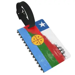 Chile Mapuche Mix, Chilean Native Mapuche Luggage Tags Suitcase Accessories Travel Baggage Boarding Tag Portable Label Holder