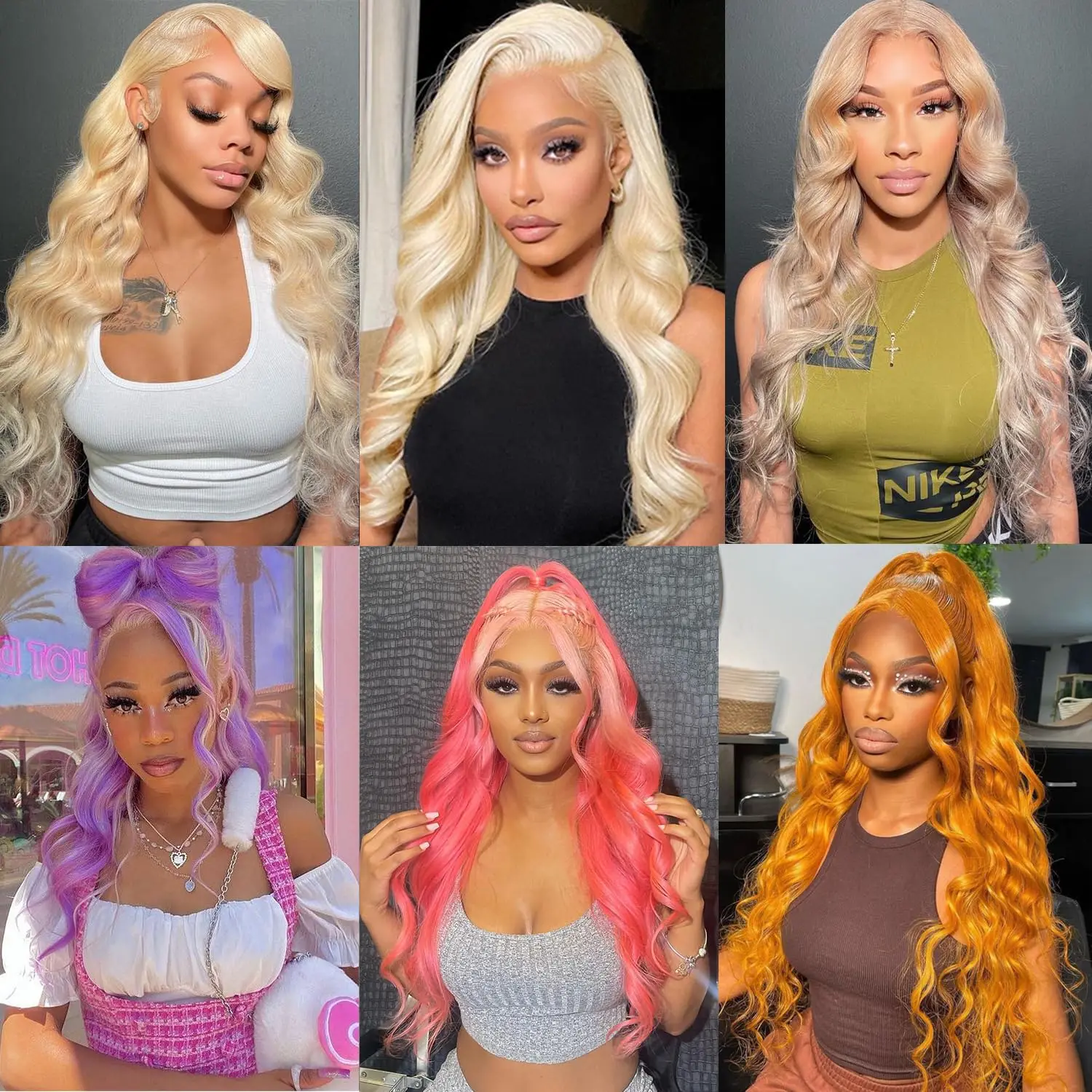 13x6 HD Transparent Lace Front Wig 613 Blonde Body Wave 13x4 Lace Frontal Human Hair Wigs 30 40 Inch Human Hair Wigs For Women