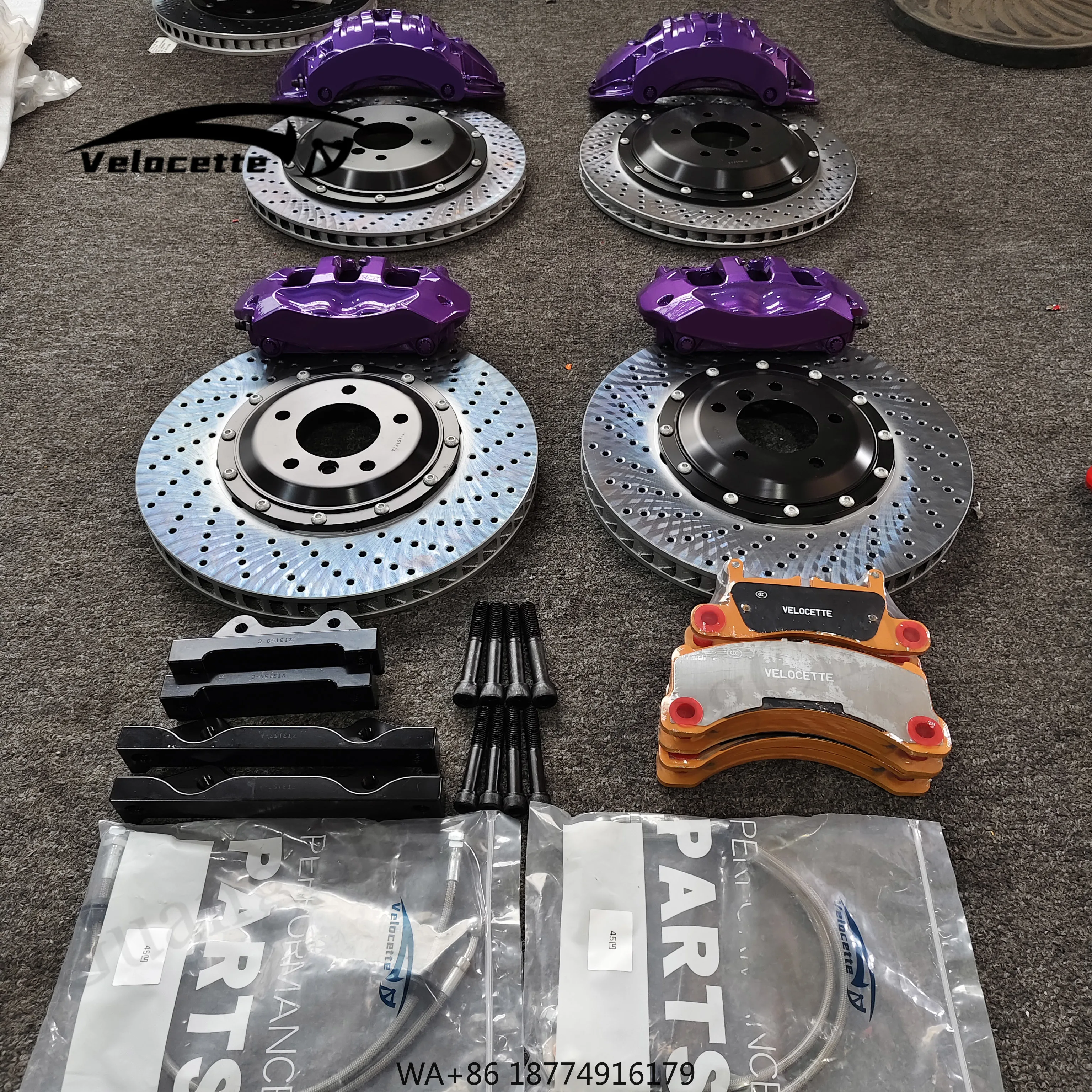 

19z Brake Calipers 6 Pot Front Big Brake Kit with 330/380/405mm Brake Disc for SC M TT Z4