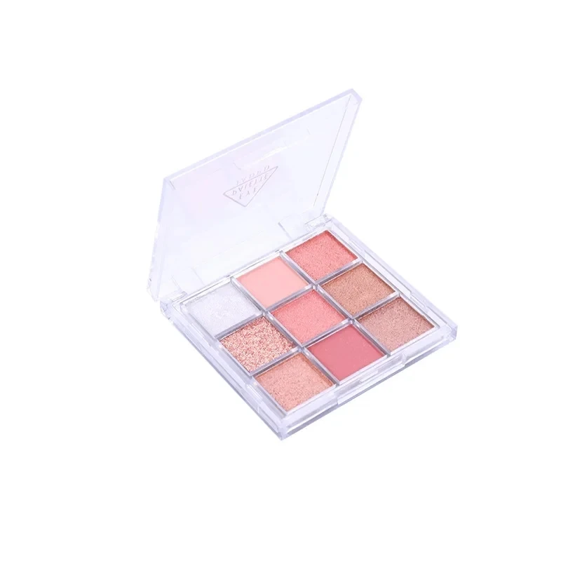 Color palette matte flash eye shadow Super Hot Pearl Flash powder glitter eye shadow plate matte earth shadow