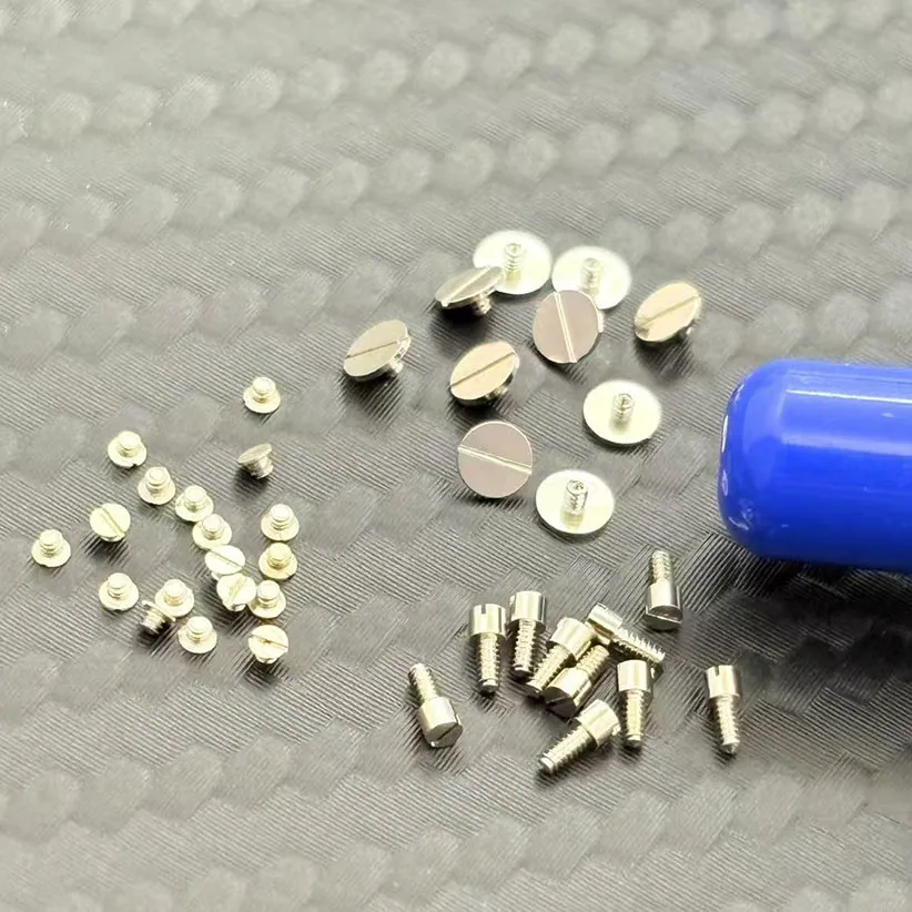 Watch movement accessories 7120 unified machine literal screw screw,across wheel  screw, large steel wheel screw 10 pieces of pr