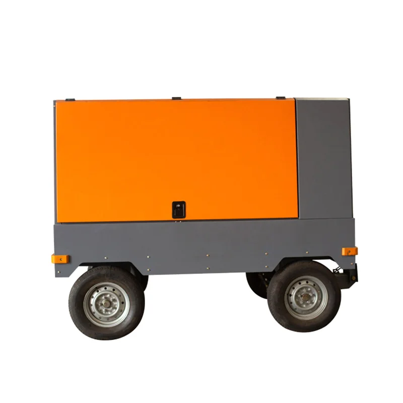 Screw Air Compressor Air Compressor 20hp Air Compressor Portable for Geological Exploration Drilling Agricultural Irrigation