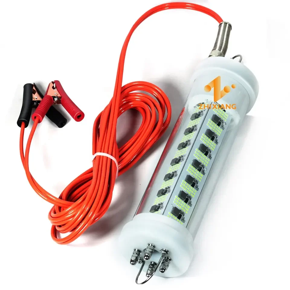 Imagem -03 - Led Luz de Pesca Subaquática Luz Mar Bateria Lula Pesca Isca Lâmpadas 12v 24v 400w 850