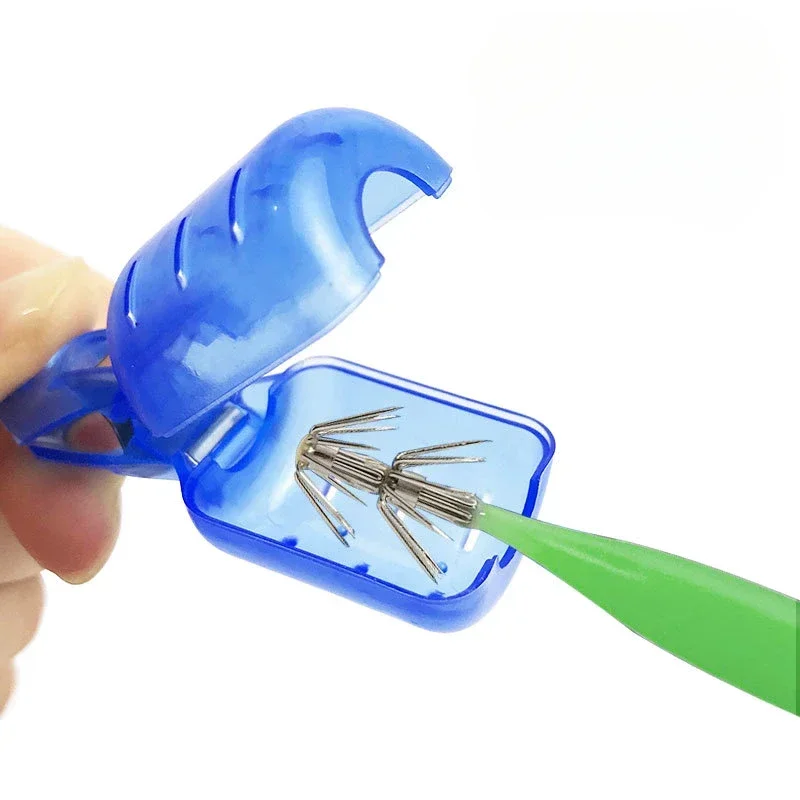 10pcs Squid Jig Hook Cover Anti-Scratch Puncture Wooden Shrimp Hook Cover Storage Case Outdoor Camping Fishing Accessories Tools