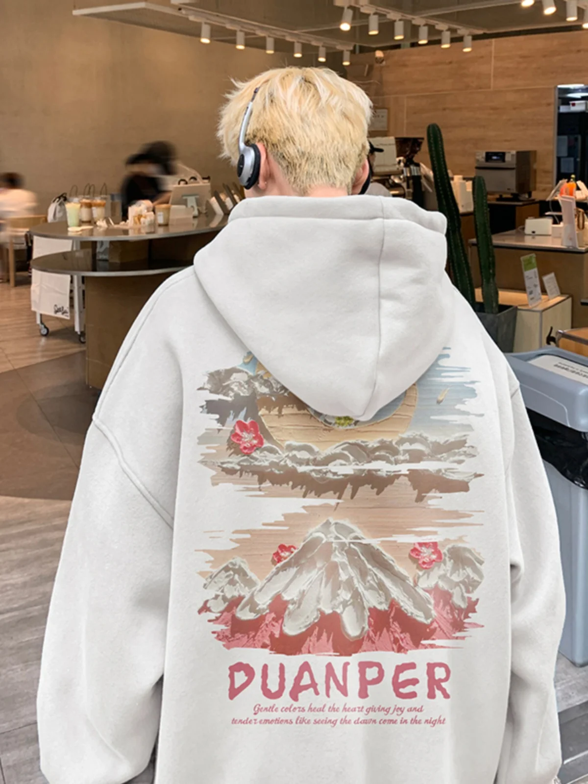 

Мужская толстовка American Sle Heavyweight Hoodie, размер L, осенняя, свободного кроя, из полиэфирного волокна, для пар, повседневная