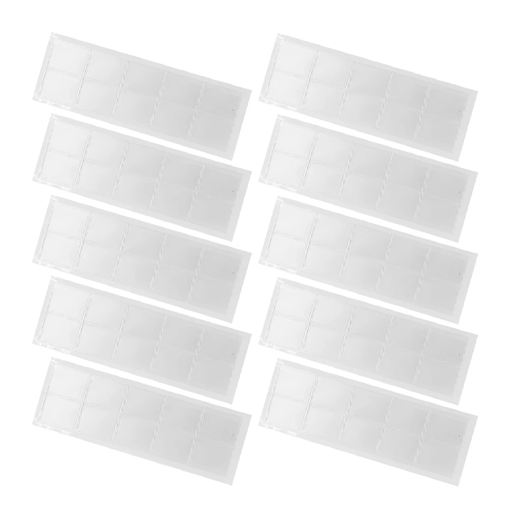 

Invisible Storage Bags 3.5x2.2cm Self-adhesive PVC Necklace Pouches Jewelry Packaging Supplies Display Cards Back Pocket