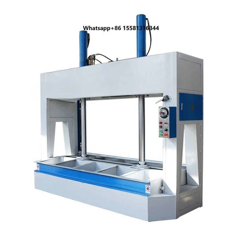 Woodworking Automatic Cold Press 60 Ton 3 Meter Model Double Table Laminating Press Composite Panels Fire Resistant Doors