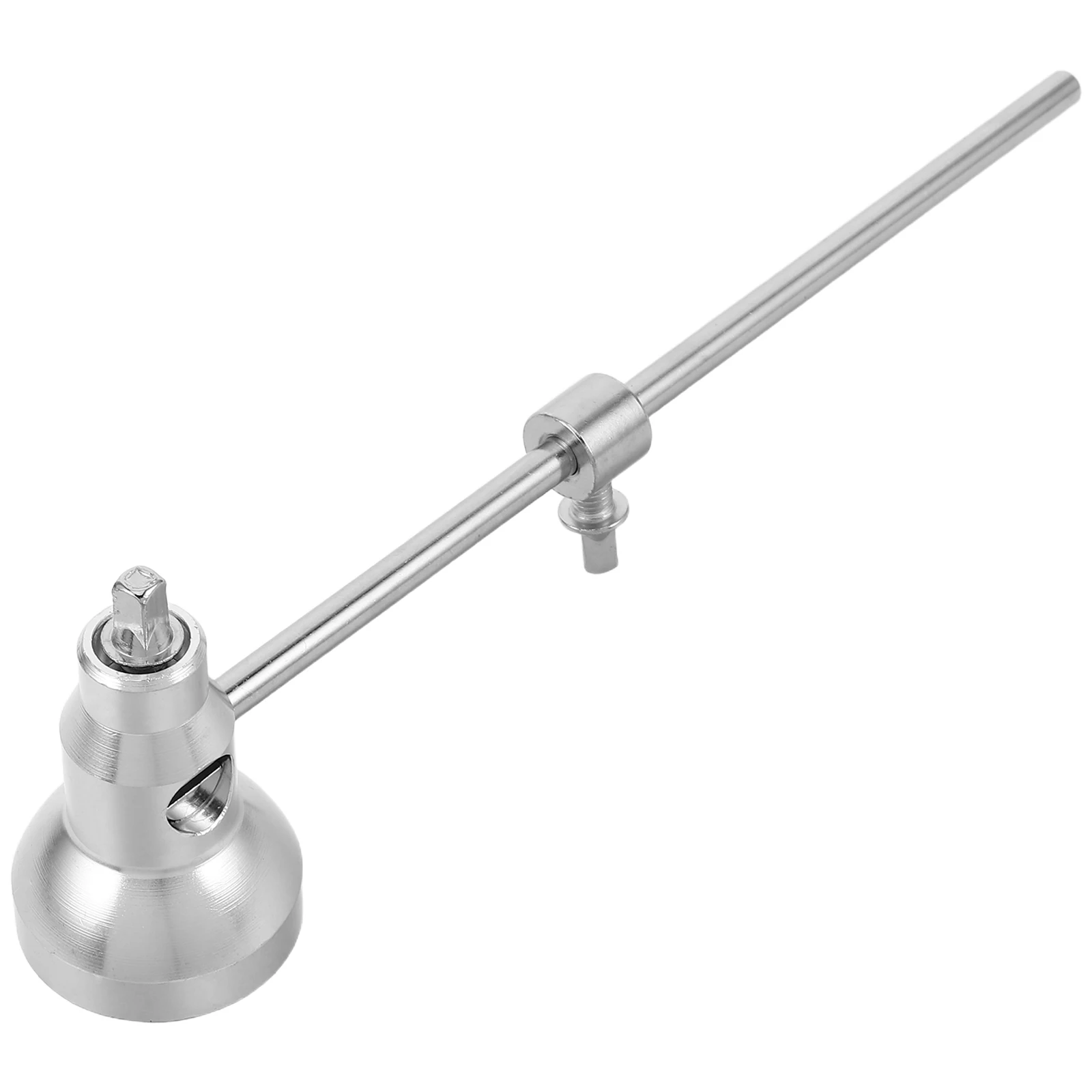 

Aluminum Alloy Adjustable Drum Beater Head Durable Precision Kick Drum Pedal Replacement Accessory Foot Pedal Heads