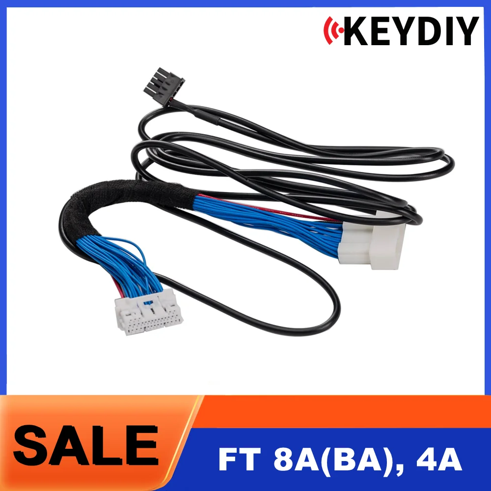 

KEYDIY FT 8A-BA 4A Кабель-адаптер для потерянных ключей, используемый с программатором ключей KD-Mate и KD-X4