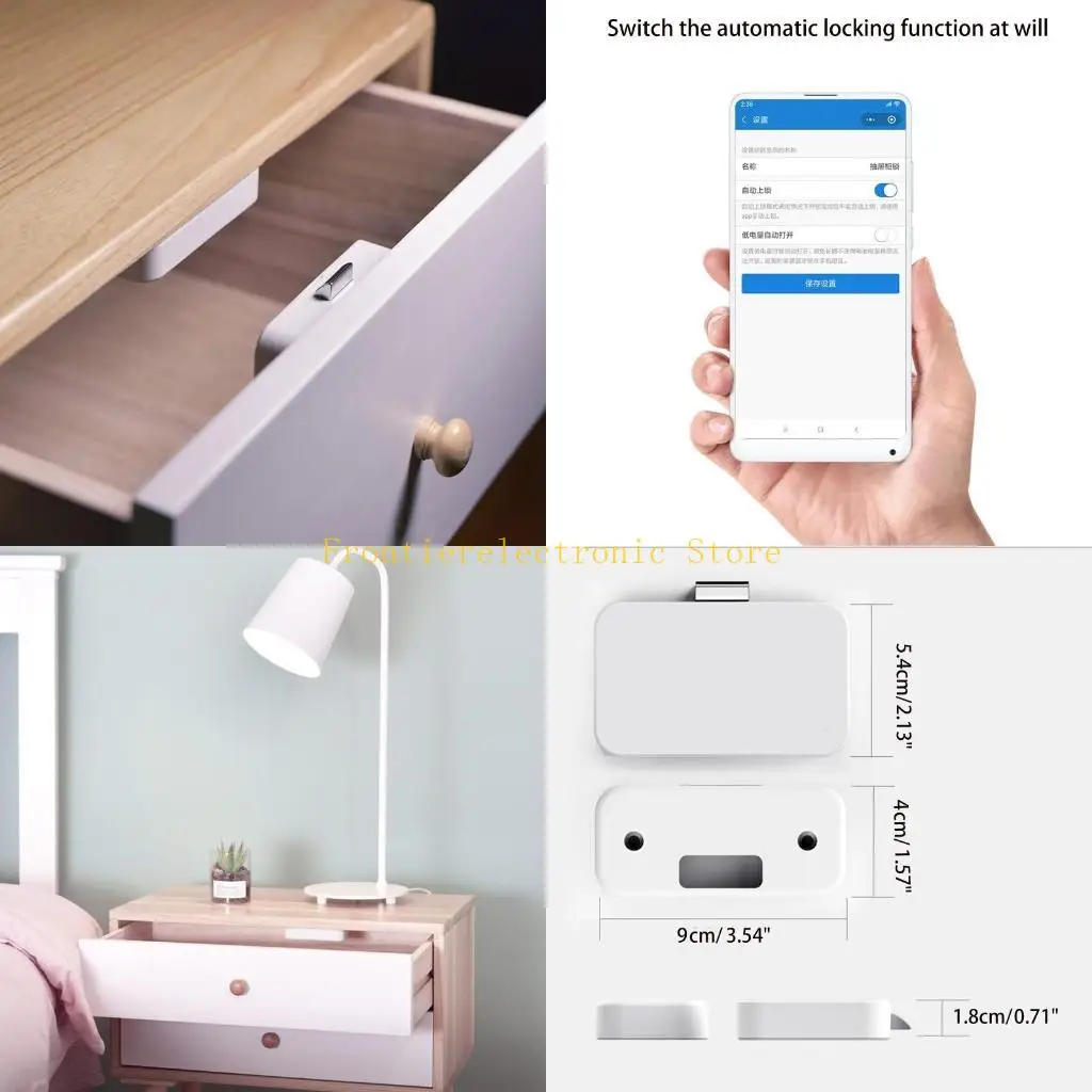 

G8DB Yeelock для интеллектуального шкафа для шкафа для шкафа BLE Беспроводное управление приложения