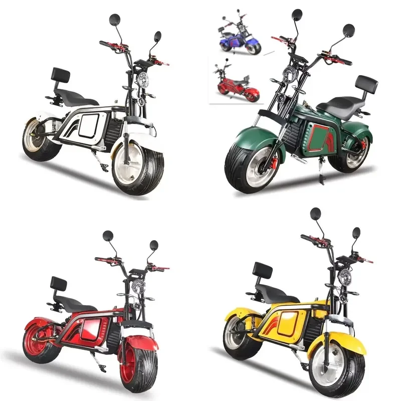 STROVAN Chopper Model HULK 2000W 3000W 20AH 55AH Long Range Electric Scooters 2 Wheel Citycoco Adult Road Legal EEC