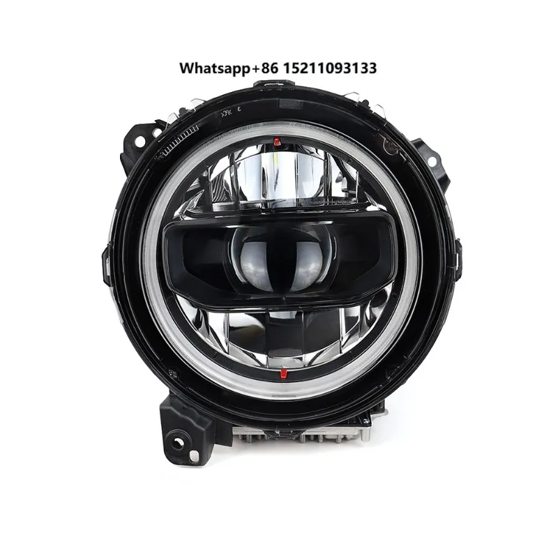 JL Headlamp 9 Inch LED Headlight Hi-Low Beam DRL Turn Signal for JL 2018 2019 2020