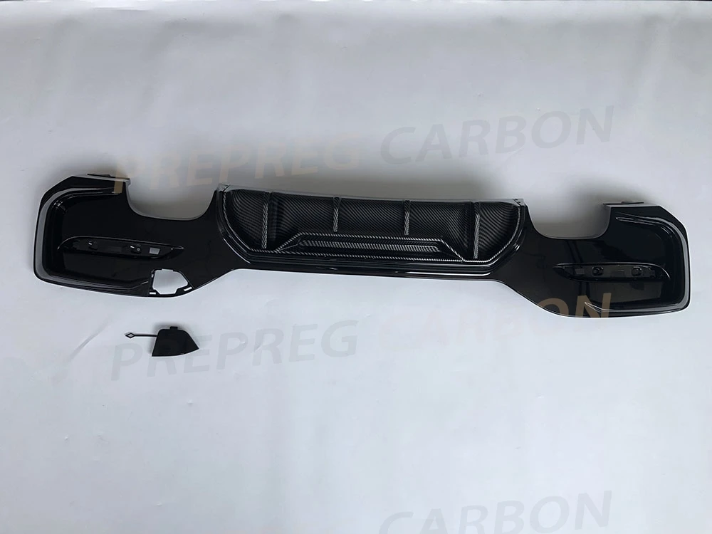 

Задний бампер из углеродного волокна, диффузор для BMW 1 серии F20 M Sport M135i M140i 2015-2018, диффузор из АБС-пластика, комплекты кузова, аксессуары