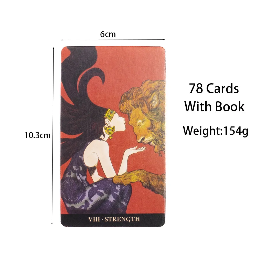 2024 NEW Circe Tarot Cards 10.3*6Cm 78Pcs Divination Fate Deck Board Game Card For Family Party