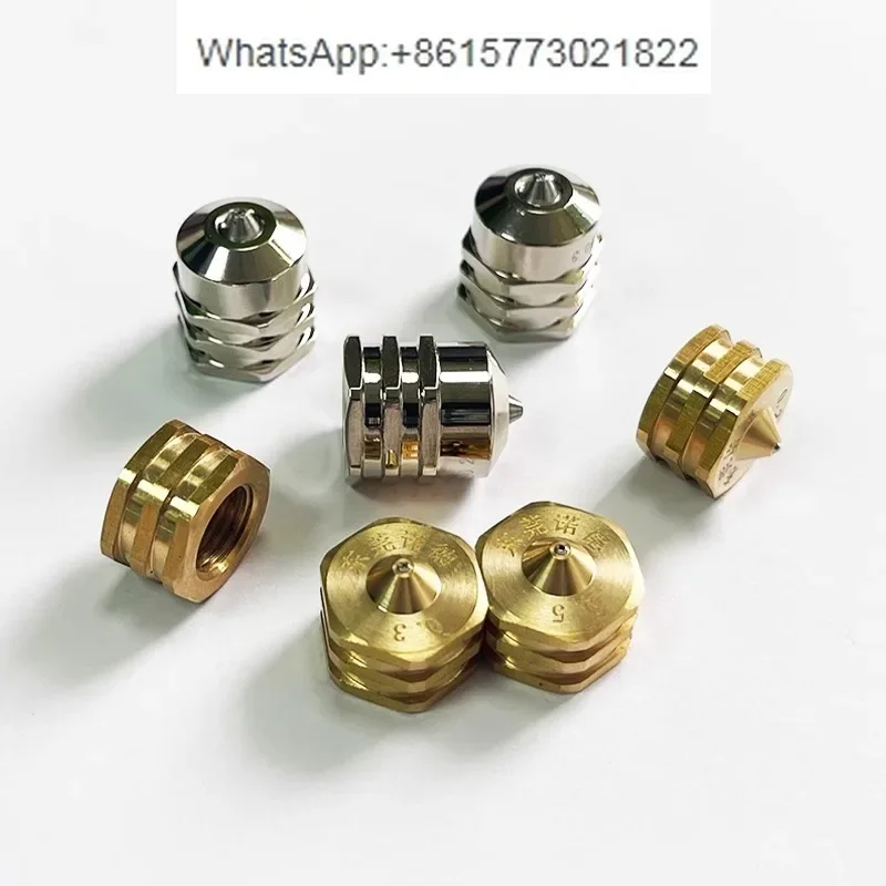 Special nozzle for hot melt glue machine,  threaded accessories, , glue head, direct spray, Noxin copper nozzle(1PCS)