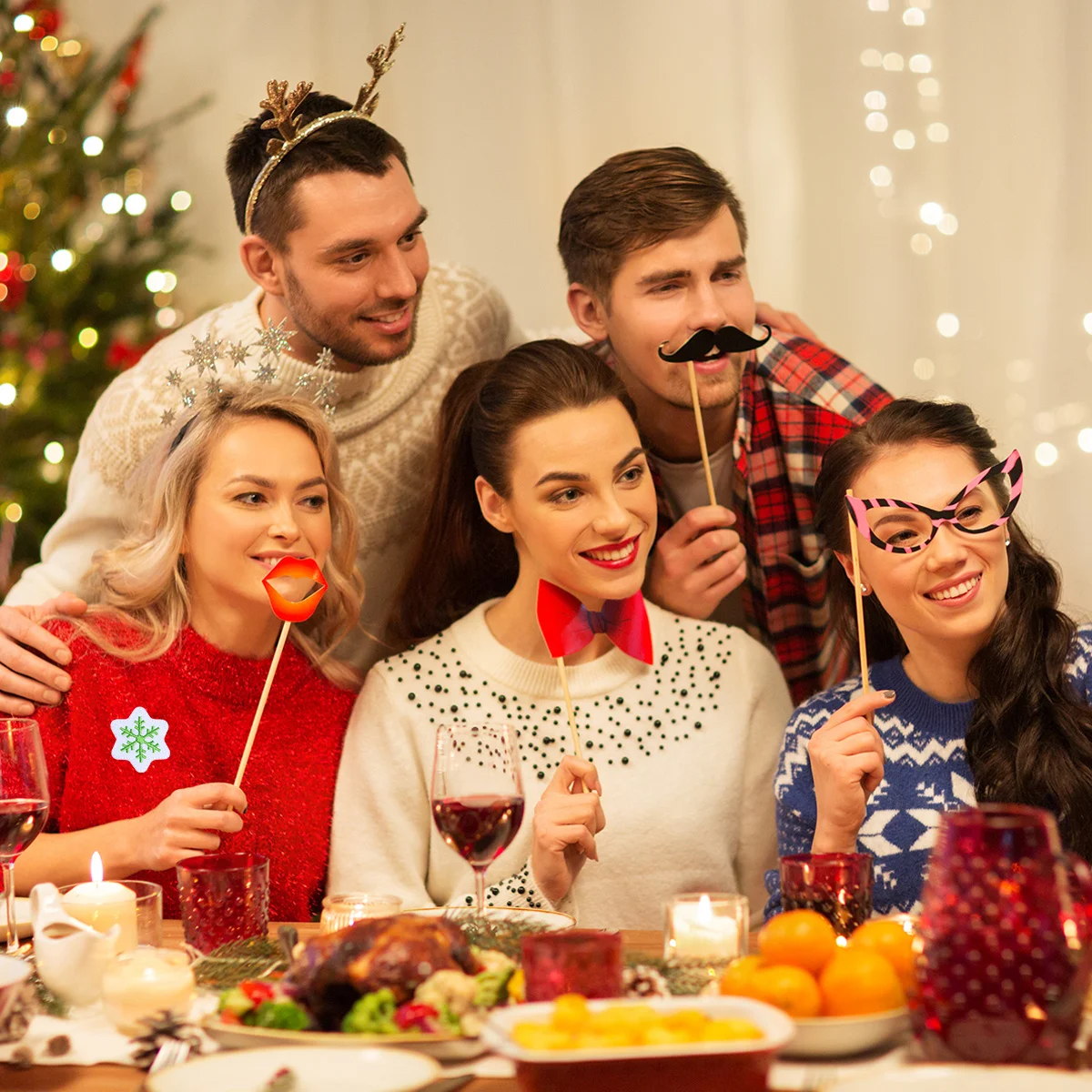 

40Pcs Premium Christmas Patches for Clothes Iron on Embroidered Snowflake and Tree Garment Decoration DIY Gift