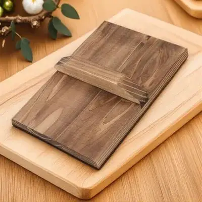 

Wooden Pan Lid Kitchen Japanese Wood Pot Cover Smooth Surface Ergonomic Handle Anti Overflow Cover for Frying Pan Camping