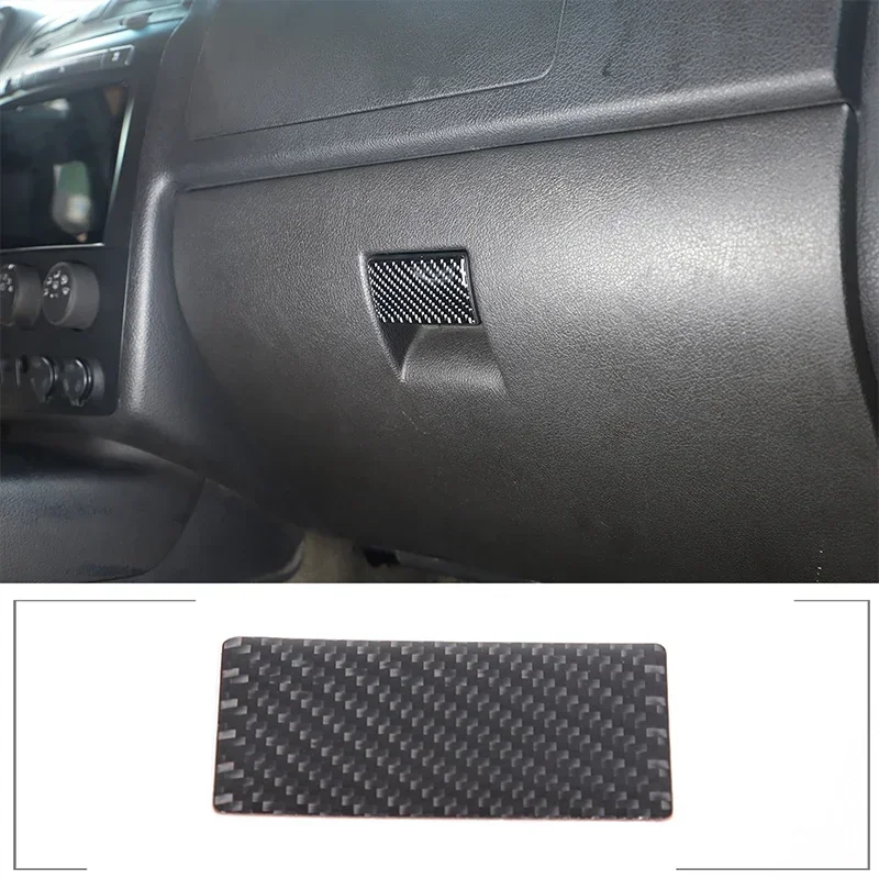 

For Hummer H3 2005-2009 Soft Carbon Fiber Car Passenger Storage Box Switch Sticker Cover Trim Sticker Car Accessories