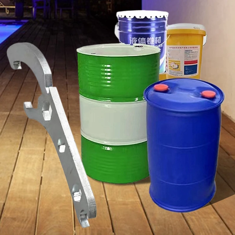 ABNO-อลูมิเนียมโลหะถังเปิดเงินถังฝาปิดประแจแกลลอนที่เปิดถังสําหรับถังสีBarrelฝาปิดสามารถเปิด