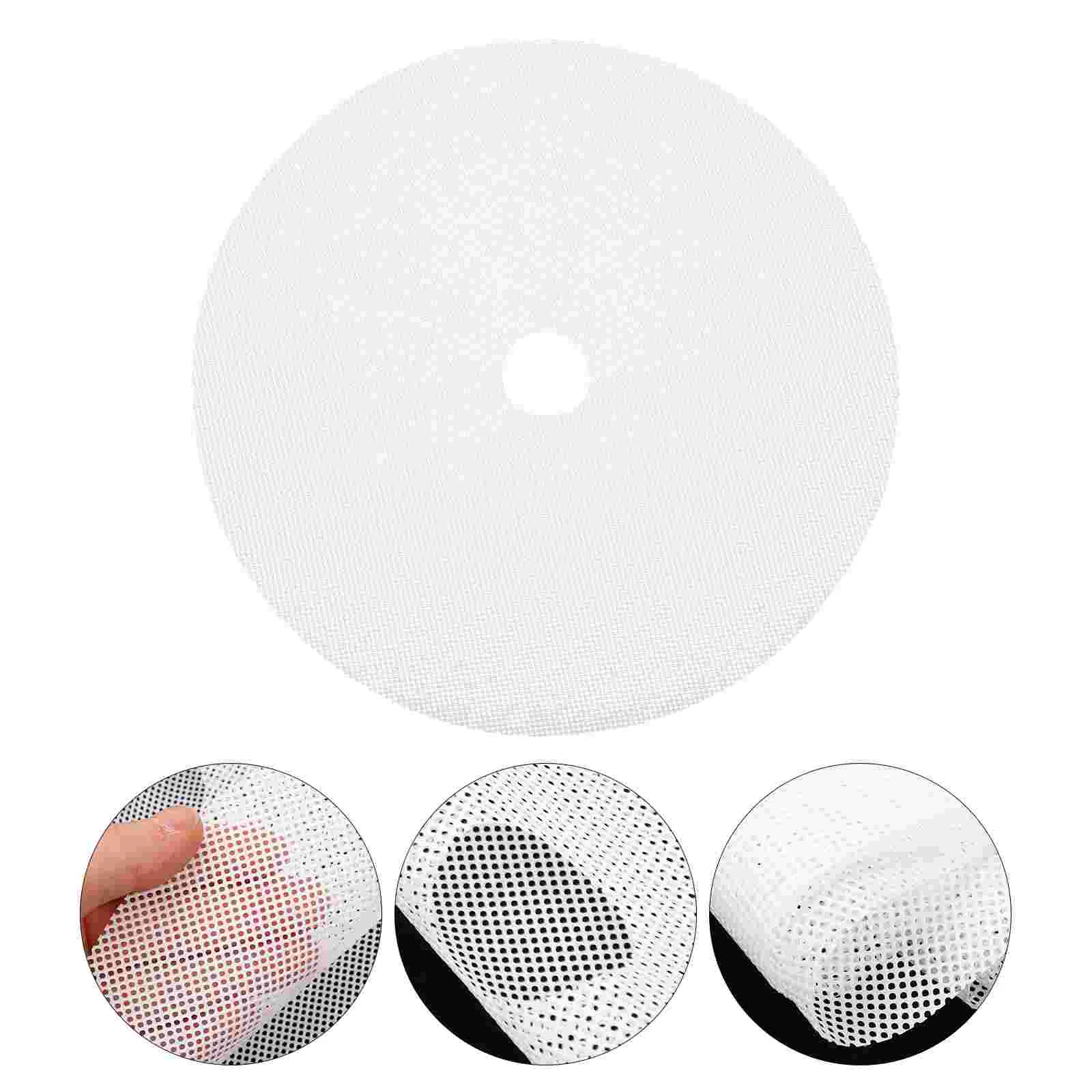 3 Pcs Fruit Dryer Mat Food Dehydrator Mats for Jerky Steamer Silicone Pads Mesh Silica Gel Liner