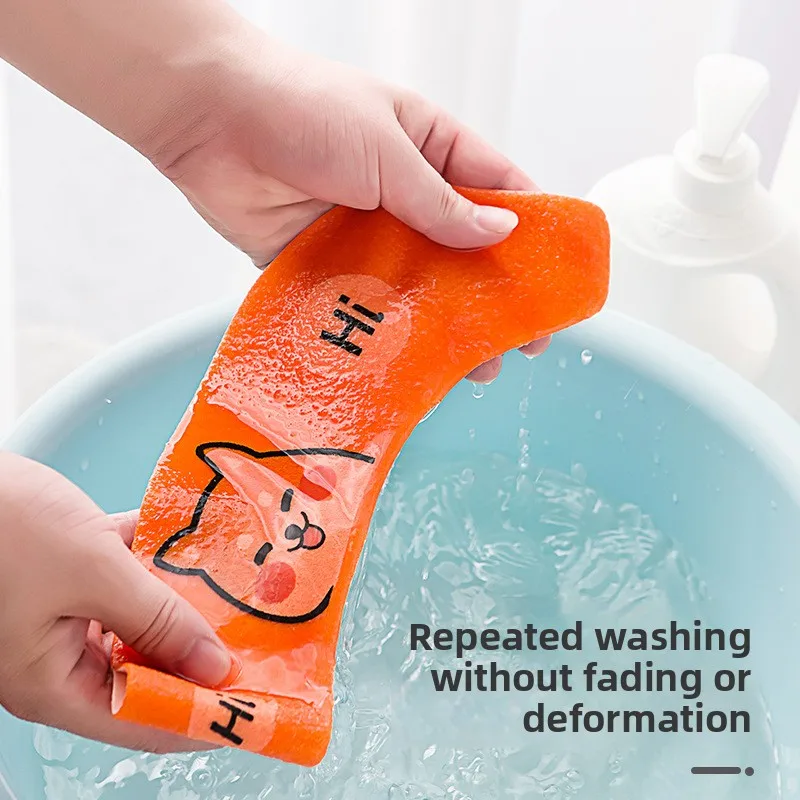 

1 пара мультяшных водонепроницаемых, многоразовых, мягких подушек для сиденья для унитаза в ванной комнате, липких чехлов на сиденье унитаза, милых подушек для сиденья