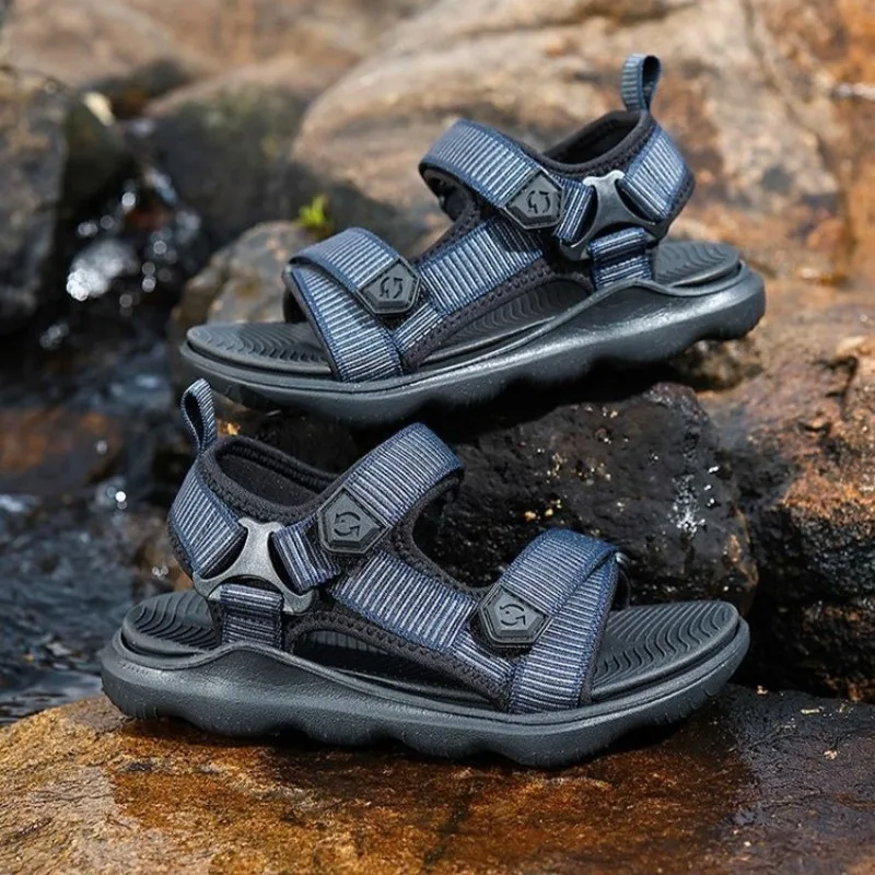 

Kids' Open Toe Non Slip Beach Sandals 2026 Summer Sports Edition Soft Sole Parent Child Design