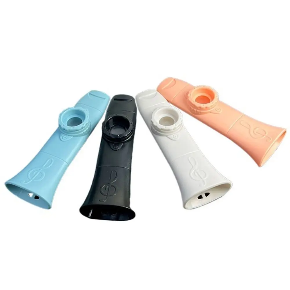 

Colorful Easy To Learn Kazoo Flute British with Lanyard Musical Instruments Funny Joyful Musical Whistle Toy Boys Girls