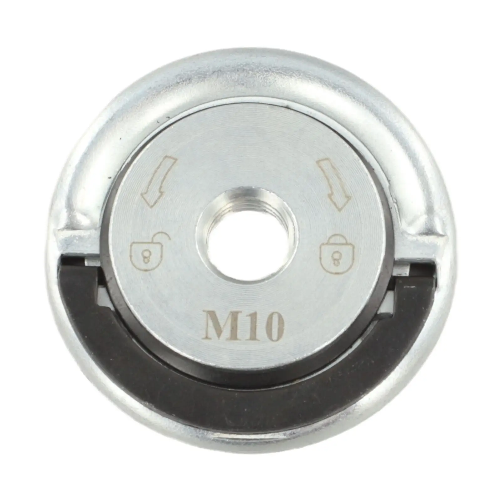 M10 Thread Angle Grinder Self-locking Pressing Plate Steel Angle Grinder Quick Release Flange Nut Clamping Power Tool Accessorie