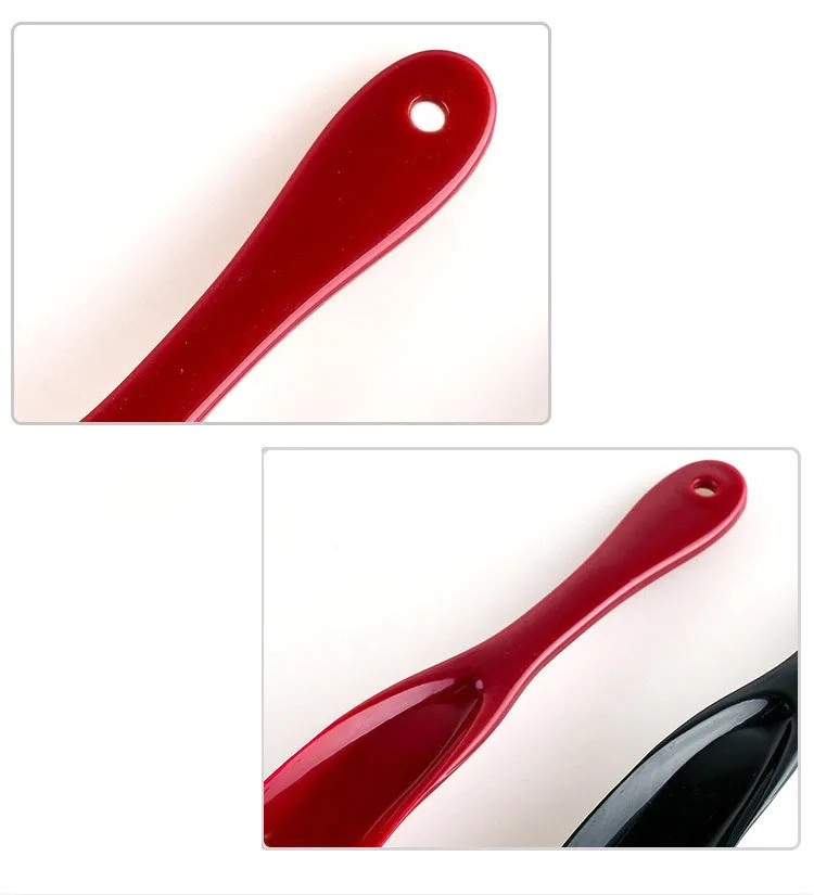 1pc Portable Shoe Puller Household Plastic Spoon Shoe Puller Lifter Flexible Sturdy Slip-On Shoe Accessory Kids Shoe Puller view 2