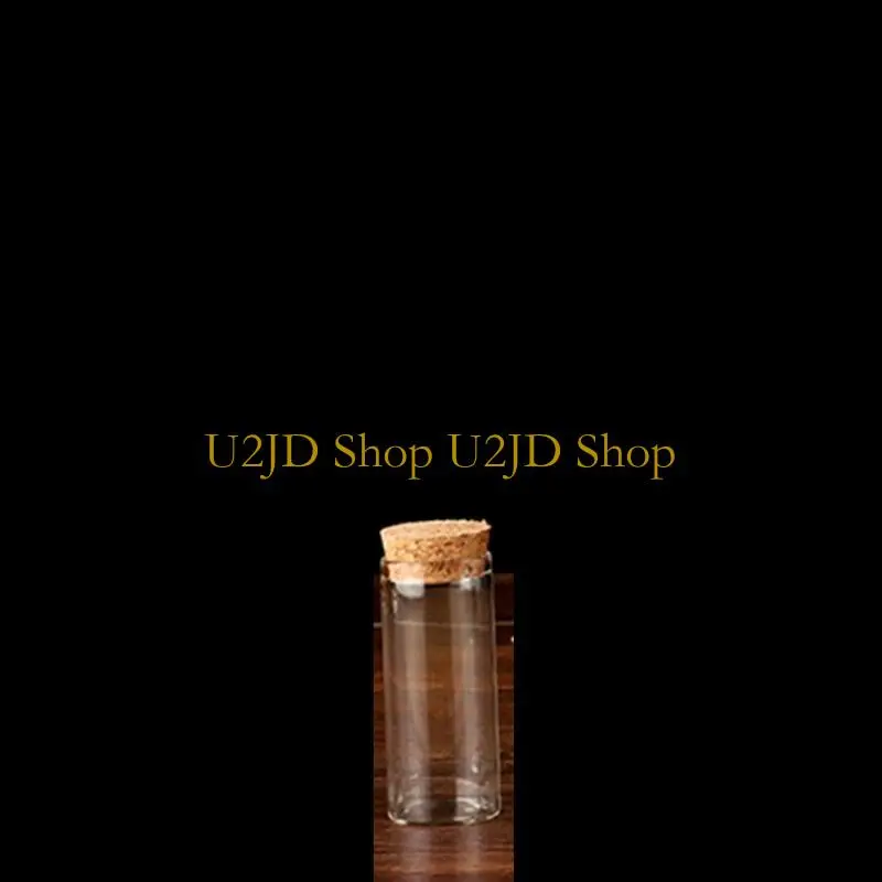 

Стеклянная пробирка U2JD с пробковыми пробками для научных экспериментов, хранения соли для ванн и конфет
