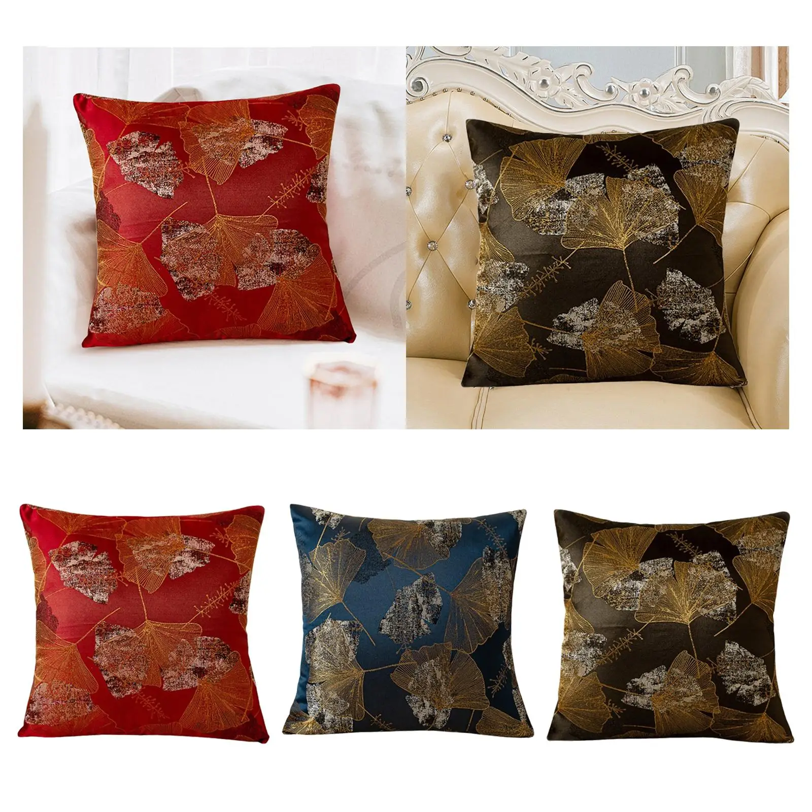 

Throw Pillow Case Pillow Cover 17.72inchx17.72inch Square Easy to Use Soft