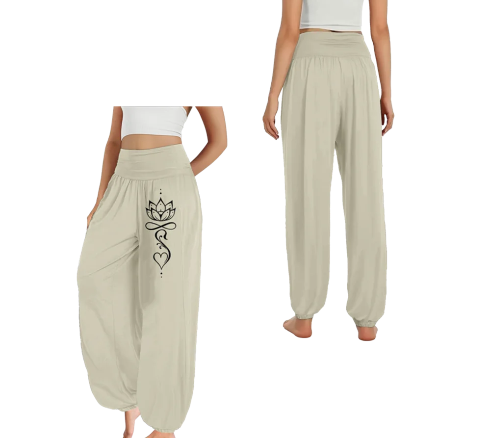 Women's pants cotton loose pants Sexy Trendy Fashion Yoga Pants Cool Workout Trousers