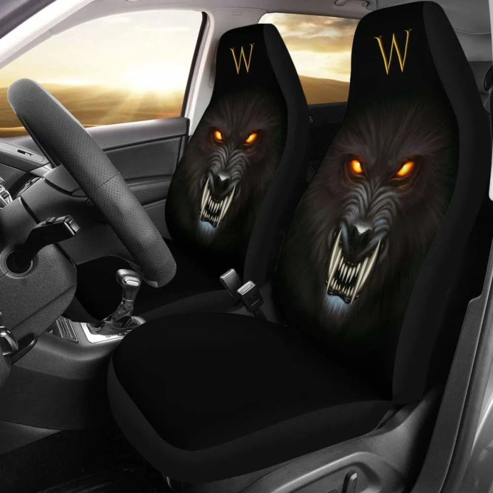 

Wolf Style Car Seat Covers 200904,Pack of Front Seat Cover