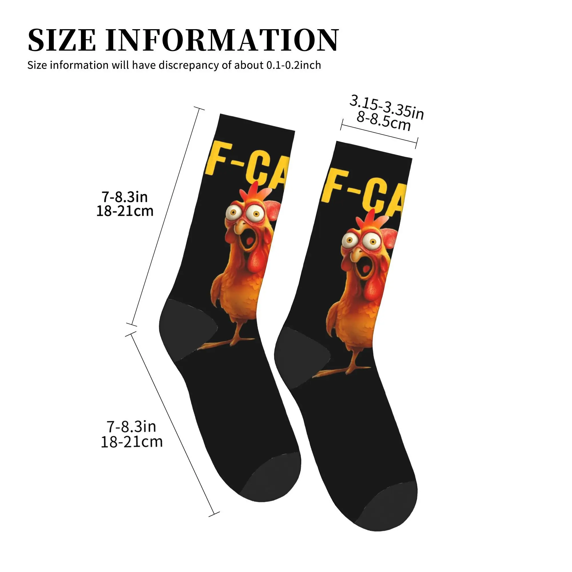 مضحك الدجاج F-CAW-F ميمي الجوارب جوارب مضحكة الرجال تنفس تسلق الجوارب الشتاء تصميم المضادة للانزلاق الجوارب