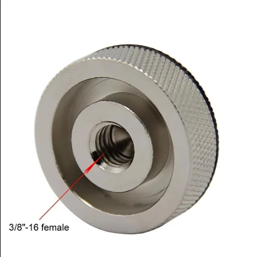 3/8'-16 Female to 1/4'-20 Male Adapter for Tripod and Camera, 3/8 to 1/4 Adapter, 3/8-16 to 1/4-20 Part