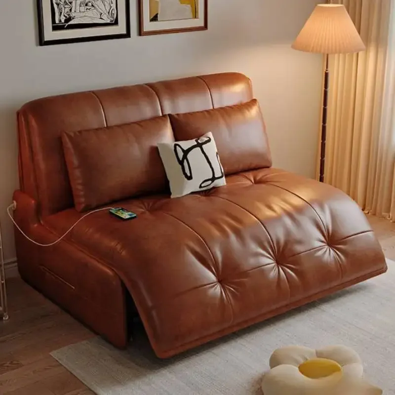 For Salon Waterproof Sofas Brown Filler Large Luxury Recliner Lounges Couch Salon Nordic Modern Minimalist Muebles Trendy Furnit