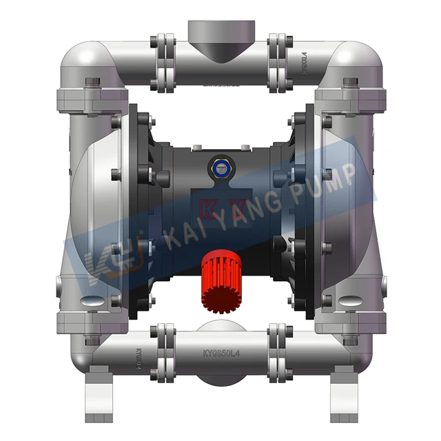 

Устойчивый к щелочам пневматический насос с двойной диафрагмой из нержавеющей стали, насосы с большим расходом по низкой цене, изготовленные из металла обычно способствуют