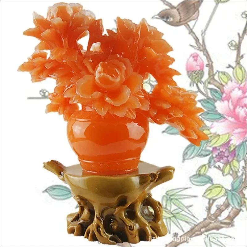 

Декоративное денежное дерево Фэн-шуй: Золотой кошелек удачи, украшение для Рамадана, настольное украшение, красивые поделки