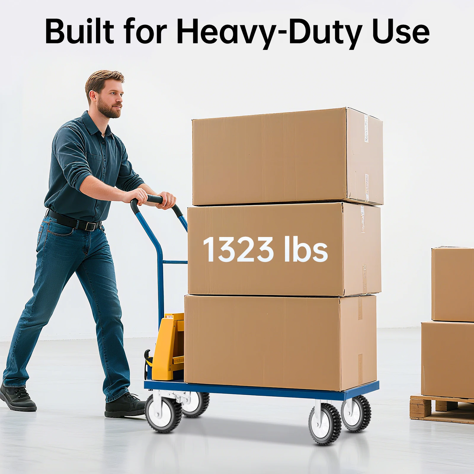 

Роликовые колеса, нагрузка 600 кг, диаметр 8 дюймов, поворотные ролики, сверхмощные, гладкие для тележек, верстаки для промышленного использования