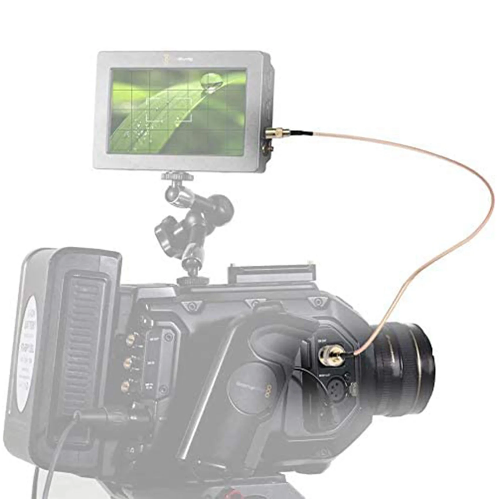 3G HD SDI สาย BNC สาย 3Ft 100 ซม.75 โอห์มสําหรับกล้อง BMCC วิดีโออุปกรณ์รองรับ HD-SDI 3G-SDI 4K 8K SDI วิดีโอ