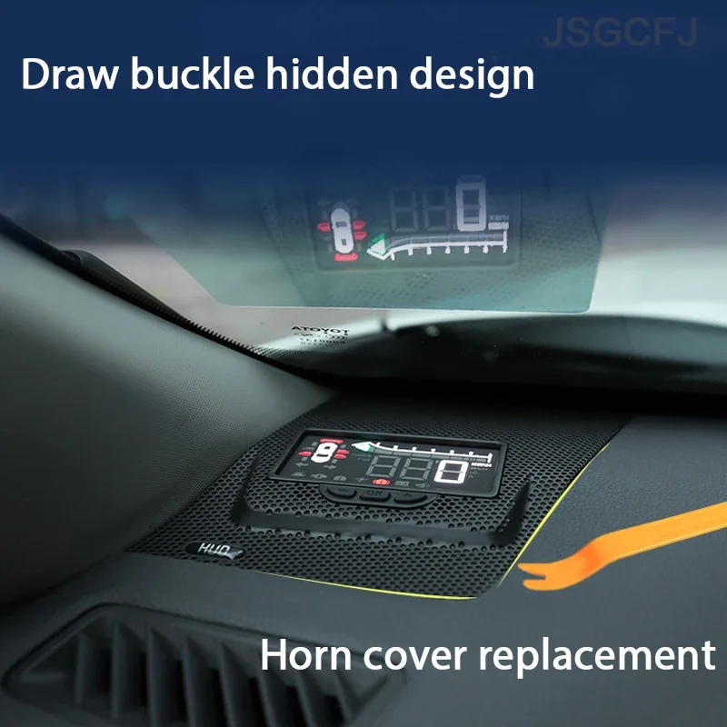 For Nissan Rogue X-Trail XTrail T32 2013~2021 Car HUD Head Up Display Car Digital Speedometer Information Projector Racing