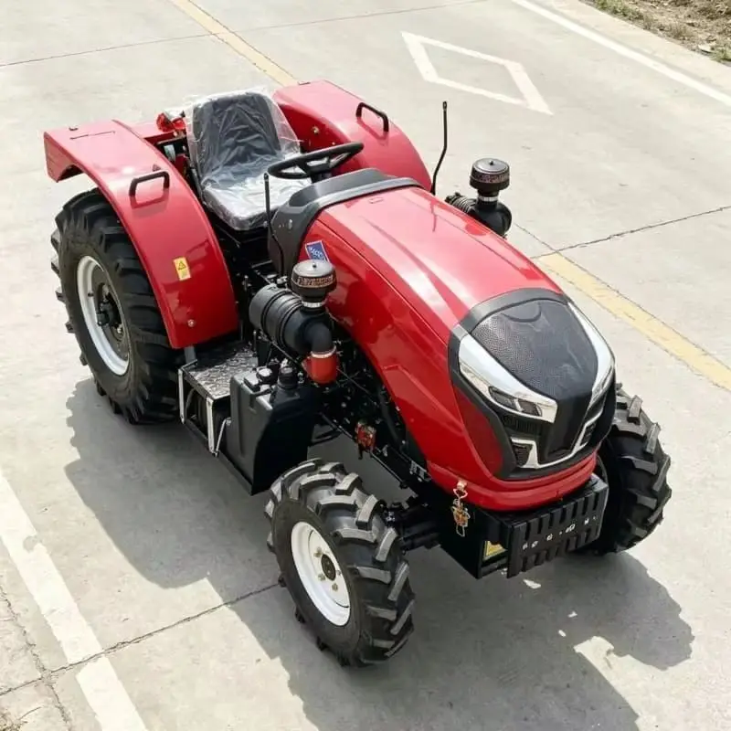 

Customized Upgraded Tractor Rotary Tiller, 4WD Wheeled Rotary Tiller, High Efficiency Wheeled Ploughing Machine
