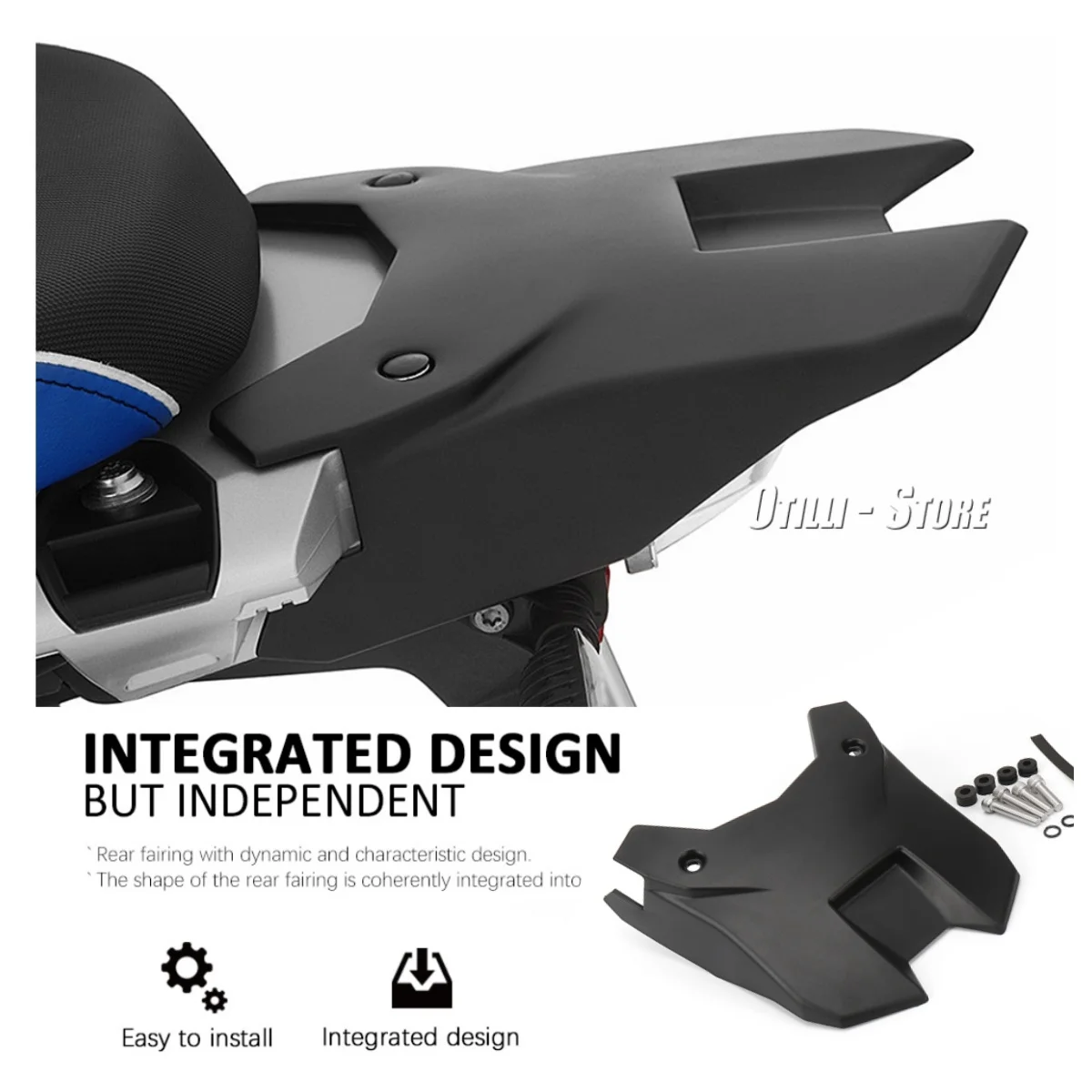 

Для BMW R1250GS Adventure R1200GS F750GS F850GS Adv R 1250 GS мотоциклетная хвостовая секция, обтекатель заднего сиденья, задний багажник