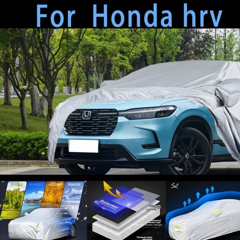 For Honda hrv Car protective cover,sun protection,rain protection, UV protection,dust prevention auto paint protective