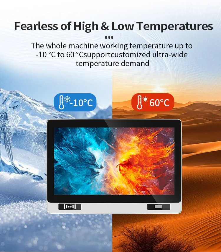 ZXY OEM 15.6 & 21.5 بوصة J4125 I5 I7 Win Linux Fanless شاشة تعمل باللمس الصناعية الكل في واحد لوحة الكمبيوتر RFID NFC QR لنا الصناعية