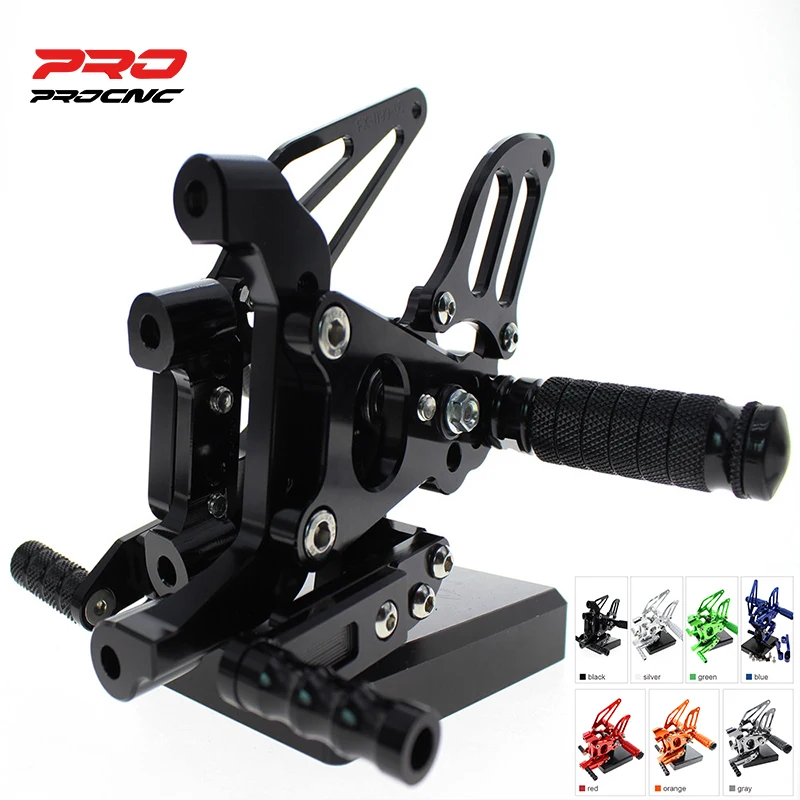 

Aluminum Motorcycle Rearset Footrest For Ducati 1199 Panigale S 2012-2014 Rearset Footpeg Pedal Rear Set