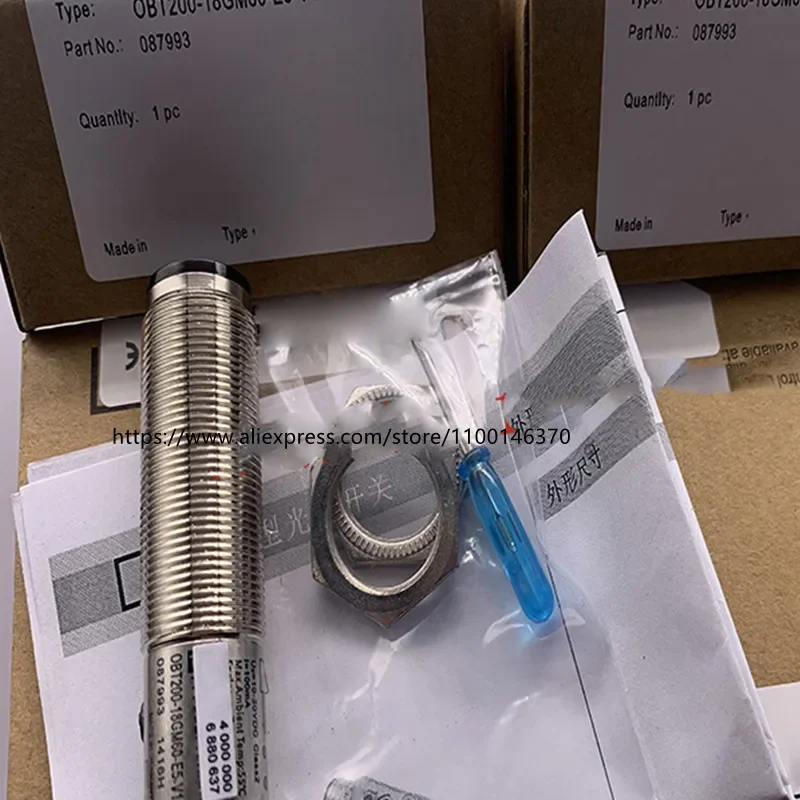 

2Pcs New High Quality OBT200-18GM60-E5-V1 sensor Photoelectric switch