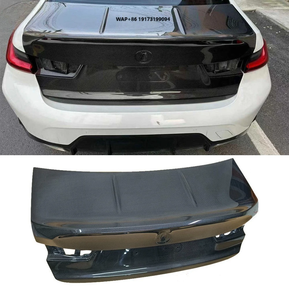 

Style Carbon Fiber G20 G80 Rear Trunk Lid Conversion Kit for G80 M3 G20 330i M340i M Sport Body Kit