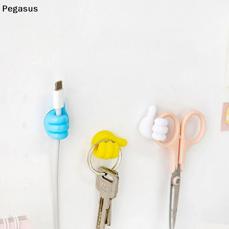 Desk Cable Organizer - [S]5/10/20 pezzi, gancio da parete a