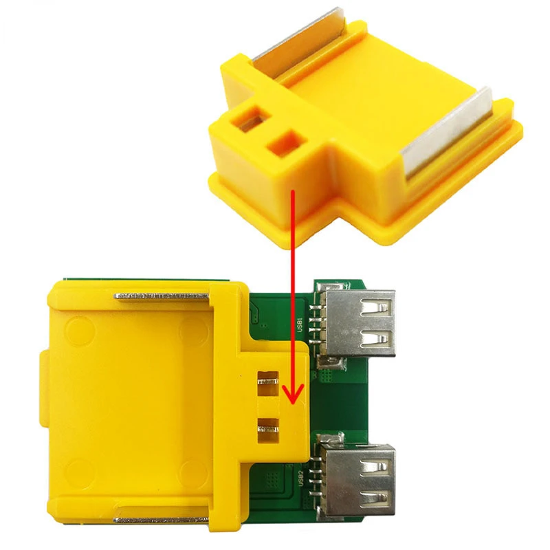 Stecker Terminal Block Für Makita 18V junction box Li-Ion Batterie Adapter BL1815 BL1830 BL1430 Buchse Elektrische Power Tools